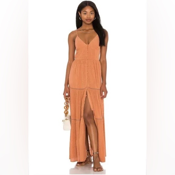 L*SPACE REVOLVE NWT SUNRISE ESCAPE MAXI DRESS - Picture 3 of 13